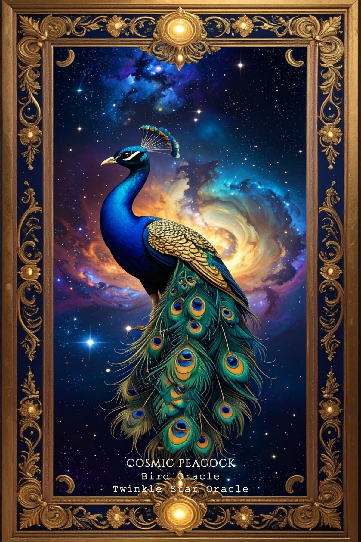 Cosmic Peacock